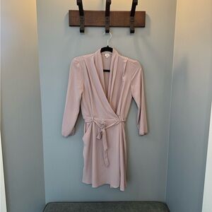 Women's Pink Wrap Dress